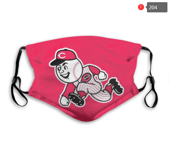 MLB Cincinnati Reds #2 Dust mask with filter